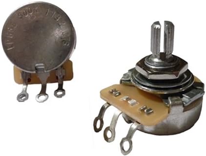 CTS 500k Split Shaft Linear Volume Pot - Fender Stratocaster Telecaster