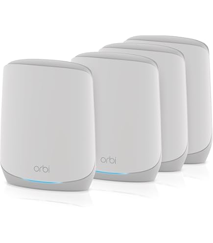 Amazon.com: NETGEAR Orbi Tri-Band Wi-Fi 6 Mesh System RBK763S