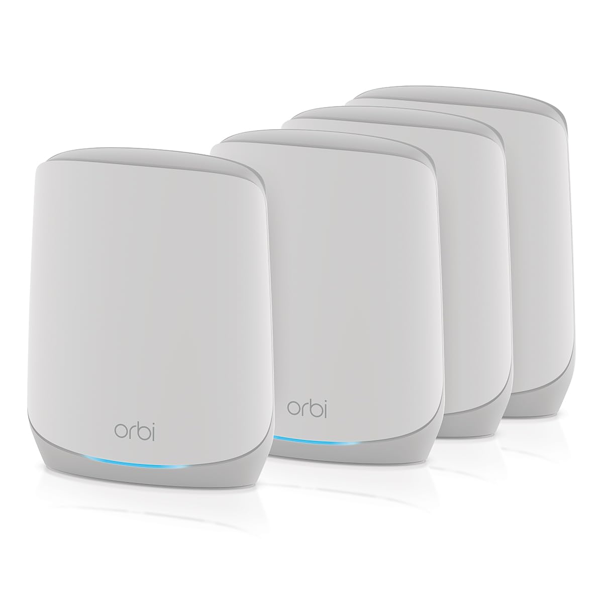 NETGEAR Orbi Whole Home Tri-Band WiFi 6 Mesh Network System (RBK754P) – Router with 3 Satellite Extenders, Security Features, Coverage up to 10,000 sq.ft., 75 Devices, AX5200 (Up to 5.2Gbps)