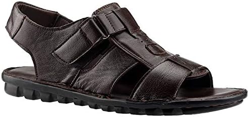 Jump 17994 B Kahverengi 100 Deri Terlik Gunluk Erkek Sandalet Kahverengi