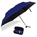 Yoobure Small Mini Umbrella with Case Light Compact Design Perfect for Travel Lightweight Portable Parasol Outdoor Sun&Rain Umbrellas