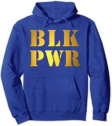 Unisex BLK PWR Hoodie Black Lives Matter Black Queen Black King XL: Royal Blue