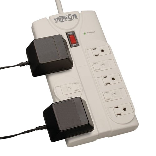 Tripp Lite 8 Outlet Surge Protector Power Strip, Extra Long Cord 25ft