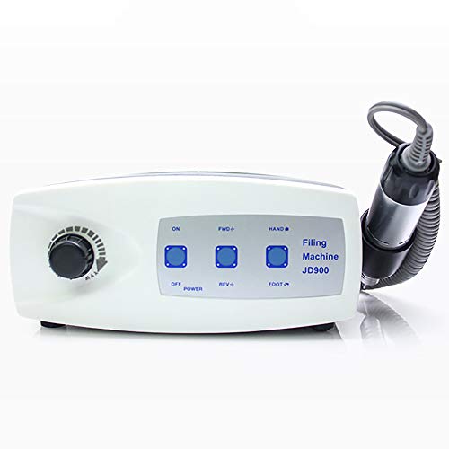 JERKEY Portable Nail File Drill Machine, Micromotor Drill, Electric Nail File Drill Machine Nail Shop Dedicated Pen Test Electric Grinding Armor unloading Machine