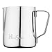 Milk Frothing Pitcher - Stainless Steel 304 Steaming Pitcher 12 Oz (350ml), Perfect for Espresso, Cappuccino, Milk, Cream