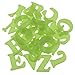 340 Pieces Creative Glow in the Dark 3D Assorted Fluorescent Wall Stickers Decal Value Pack for Kids (Stars, Letters, Animals, Numbers)