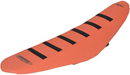SDG USA 6-Rib Gripper Seat Cover - Orange Cover/Black Ribs