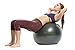 Vitruvian Health and Fitness 2000lbs Exercise Ball with Pump and Workout Poster