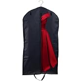 Tuva Breathable Fur Coat/Suit/Dress Garment Bag 45", Black, with Handles Tuva Inc.