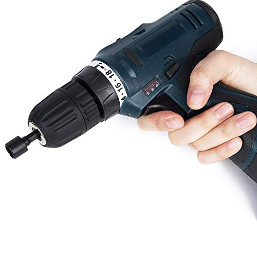 image for TLEEP 20 Pieces Power Nut Driver Drill Screwdriver Bit Quick Change Sc