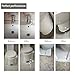 Caulk Strip Bathroom Caulking Tape Waterproof Flexible Self Adhesive Sealing Tape Mildew Proof for Bathtub Kitchen Toilet and Wall Corner 1.5inch x 11ft/38mm x 3.2m(White/Grey)