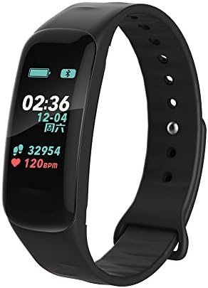 XABegin F602 HD UI dynamic Smart Display Bracelet Wristband Watch,Fitness Tracker with Heart Rate Blood Pressure Monitor Watch, IP67 Waterproof Smart Wristband