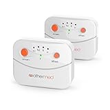 Wireless TENS Unit Machine Pain Relief Device Mini Muscle Stimulator Electronic Pulse Massager for Muscle Stiffness Soreness Relief Treating Tennis Elbow Arthritis Bursitis Pack of 2