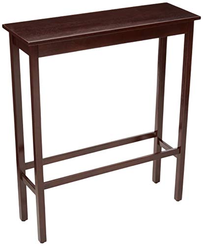 Amazon Basics – Frühstückstheke, Bistro-Tisch, 3-teiliges Set, Espresso – Bild 3