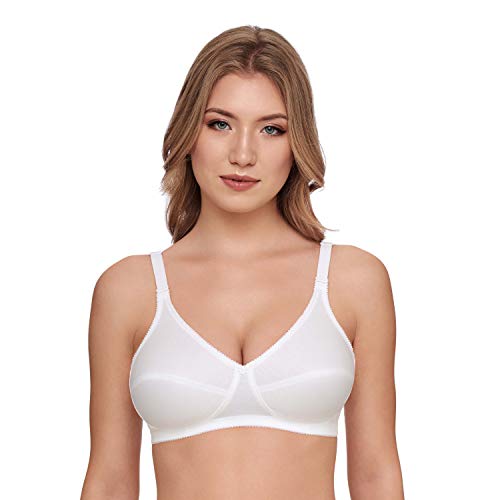 Susa Standard Reggiseno, Bianco, 3A Donna