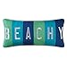 C&F Home, Imperial Coast Boudoir Beachy Pillow - Coastal/ Nautical Theme