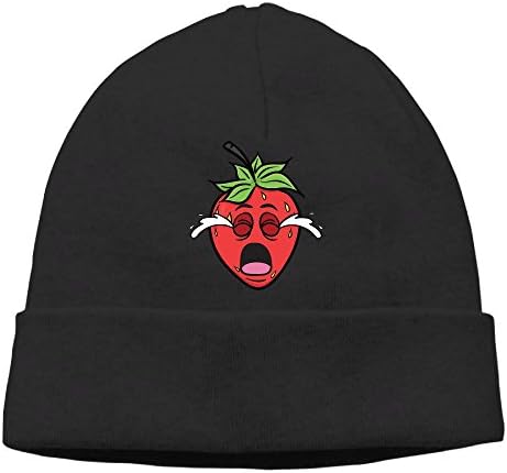 SOLONL Crying Strawberry Set Head Cap Black