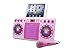 Akai KS303P-BT Bluetooth CD&G Karaoke System, Pink