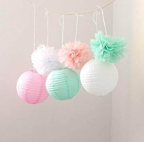 Buy Generic Yellow Pink Mint Set Of 6 Mixed Mint Green Yellow