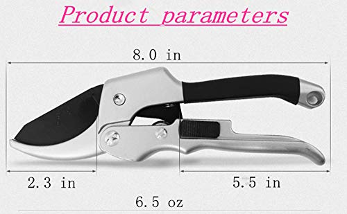SDFSX Scissors,Pruning Shears,Hand Pruners Gardening Scissors,Garden Clippers Tree Trimmers Secateurs, Pulley Design, Less Effort - Thumbnail 3