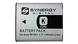 NP-BK1 Lithium-Ion Battery - Rechargeable Ultra High Capacity (1100 mAh) - replacement for Sony NP-BK1 Battery