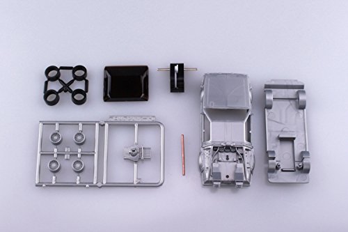 Aoshima Movie Mecha Series No.12 Back to the Future Pullback DeLorean Part.2 1/43 Scale Plastic Model kit