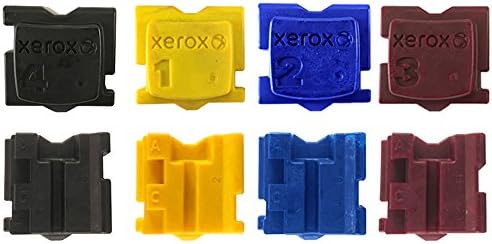 Genuine Xerox ColorQube 8570 8580 Ink Replaces 108R00926 108R00927 108R00928 108R00929 Repackaged by Professor Color (8 Inks), for use in North American Printers