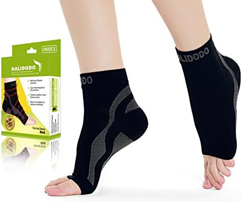 Plantar Fasciitis Compression Socks with Arch Support, Compression Foot Sleeve Eases Swelling and Heel Spurs, Ankle Brace Support, Increases Circulation, Relieve Pain, Better than Night Splint (LXL)