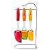 Silicone Kitchen Utensils Tools Set With Stand