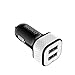 Mokos Genuine Smart IC Technology WinnerGear Universal Super Fast Car Charger 4.8A (2.4A 2.4A) Certified MFi Dual USB Port Adapter Apple Android iPhone 6 Plus iPad Mini Air Galaxy S6 Edge Note LG G4