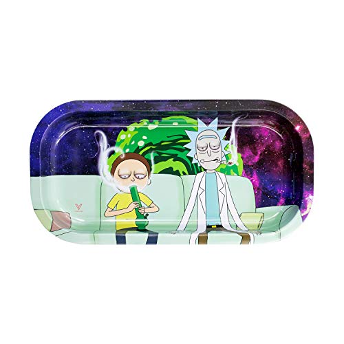 Metal Rolling Tray, Couch Lock Design by V Syndicate (Slim)