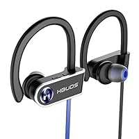 Bluetooth Headphones, HBUDS H1 SE Wireless Sport Earbuds,Waterproof IPX7, Deep Bass HiFi Stereo in-Ear Earphones w/Mic, 8-9 Hrs for Running Workout Gym Yoga Noise Cancelling Secure-fit Headsets