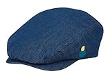 Childrens Unisex Indoor/Outdoor LightWeight Denim Blue Kids Ivy Cap (9-12 Months)