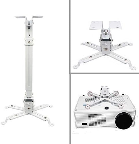 Rissachi 3 Feet Projector Ceiling Mount Stand Bracket with Weight Capacity 20 kg