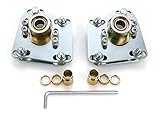 J-Power 94-04 Ford Mustang Camber Caster Plates Alignment Kit Adjustable Steel