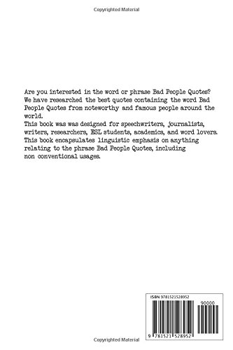 Bad People Quotes Amazon De Terrence Meyers Fremdsprachige Bucher