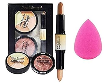 concealer and bronzer