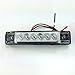 2 LONG HAUL BRIGHT CLEAR/WHITE LED SLIM LINE LED 12V 12 VOLT UTILITY STRIP LIGHTS 6 LEDS 4