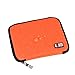 BUBM MINI Hard Drive Carry Bag / Cable Stable / Handbag Organizers / Phone case (Mini, Orange)