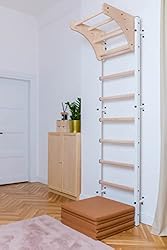 BenchK - Wooden Swedish Ladder Wall Stall Bar