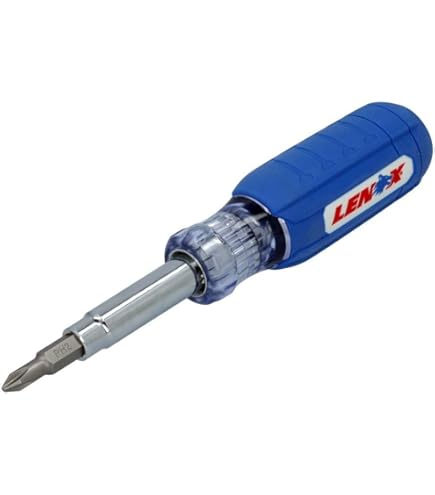 LENOX Tools Screwdriver, 9-in-1 Multi-Tool (23932) , Blue