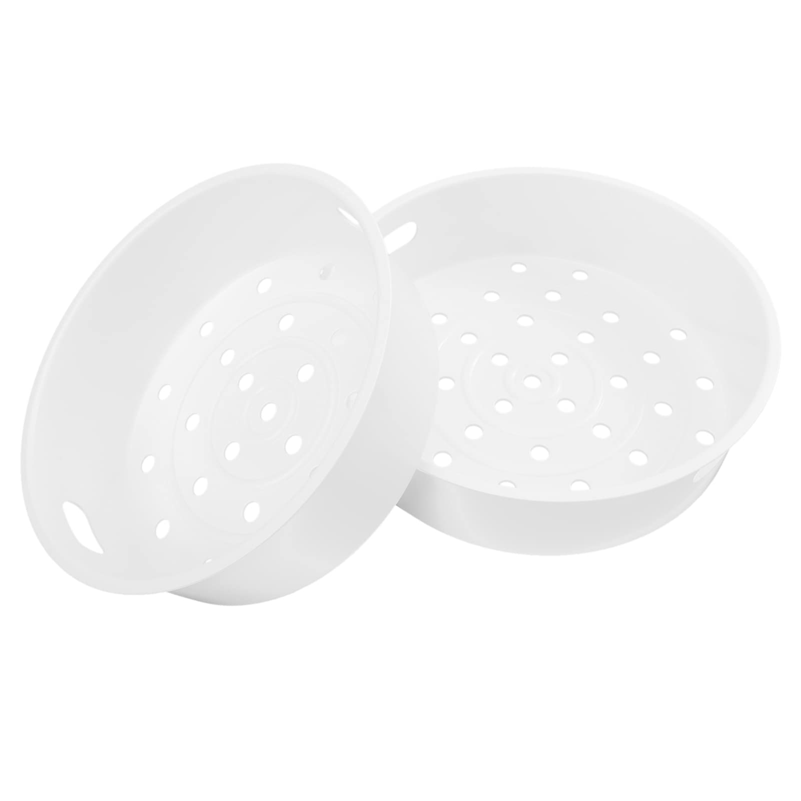 TOPBATHY 2pcs Steamer Containers Household Steamer Baskets for Rice Cooker Dish Multi-function Food