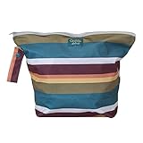 GroVia Reusable Zippered Wetbag for Baby Cloth Diapering and More (Jewel)