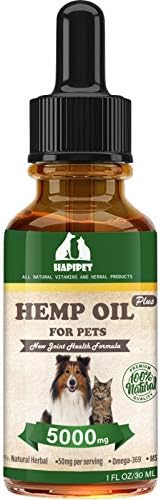 HAPIPET Hemp Oil for Pets,Dogs and Cats