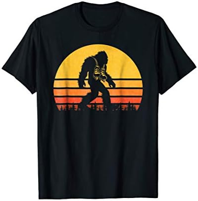 Rollerblading Bigfoot Gift ShirtRetro Bigfoot Rollerblades Shirt, Sasquatch Inline Skate Tee T-Shirt