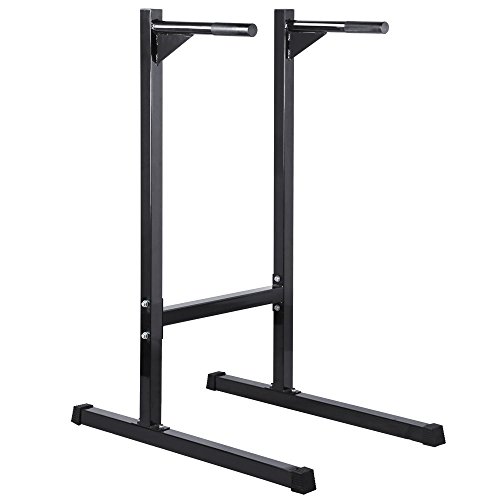 Heavy Duty Dip Station Stand Bar for Home and Gym Barbell Academy