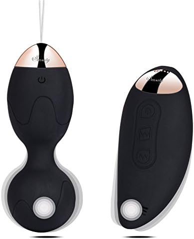 Bullet Vibrator,Sensaty Kegel Exercise Weights Ben Wa Kegel Balls Weighted Dual 10 Speed Remote Control Waterproof Rechargeable Pelvic Floor Exercises Kit Gift for Women &amp; Girls Bladder Control