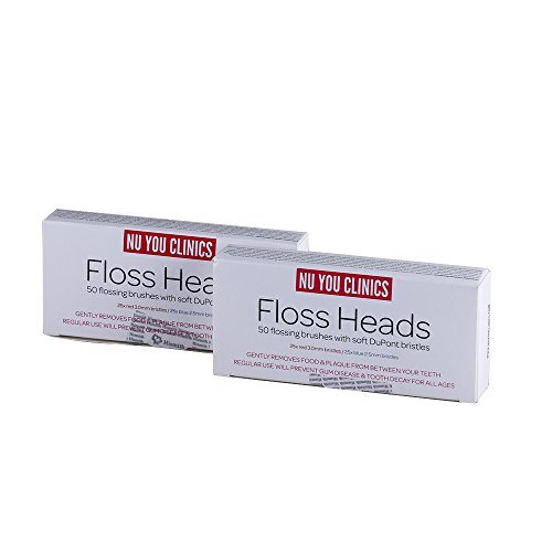 Hismith Interdental Brush, 50 Count Slim Brushes Oral Dental Hygiene