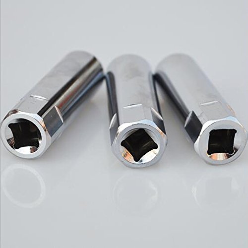 OSOF 14mm & 16mm Spark Plug Socket Thin Wall 12-Point Removal Tool 3/8 inch Square Drive Set - Thumbnail 2