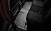 WeatherTech Custom Fit FloorLiners for - 2nd Row (443622), Black